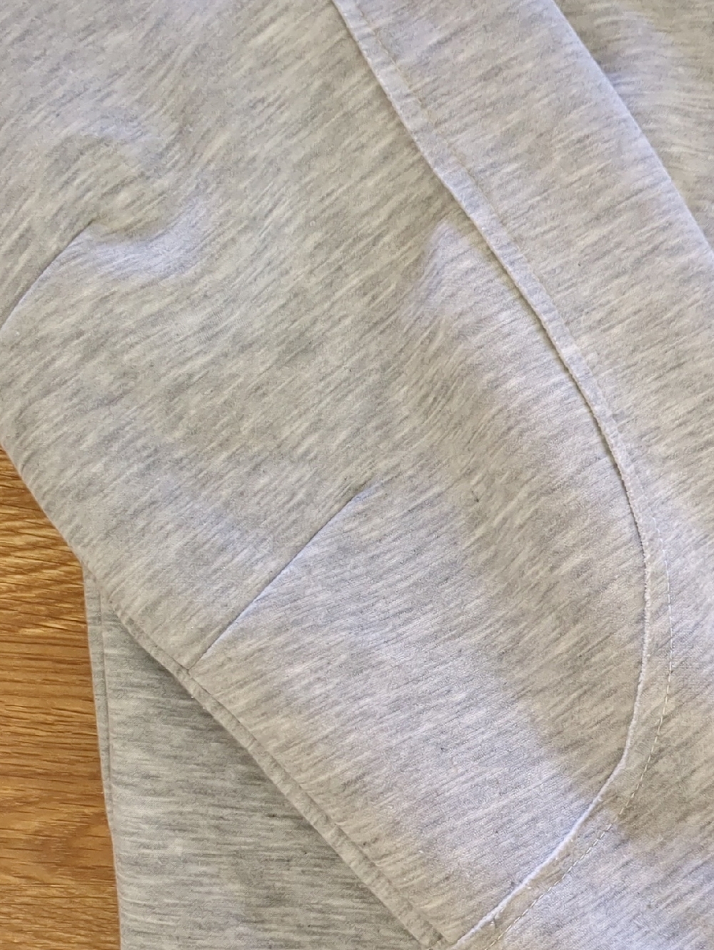 Umgee Women's Light Gray Oversized Sweatshirt, Size Large - Picture 5 of 7